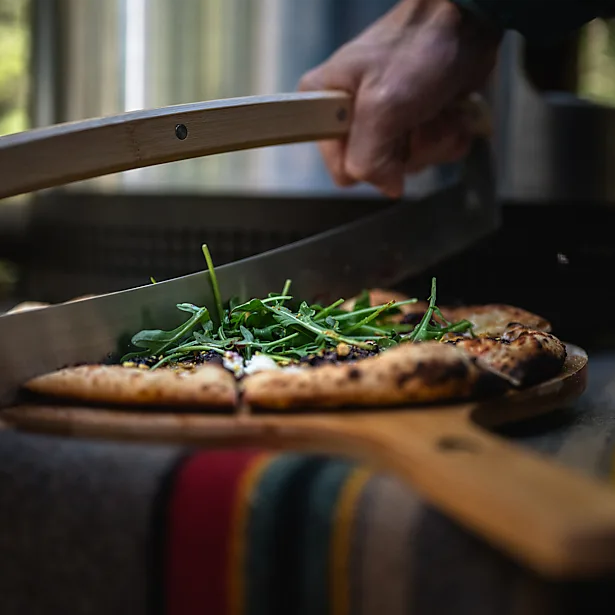 Pi Pizza Rocker Blade, Pizza Accessory, Pizza Cutter