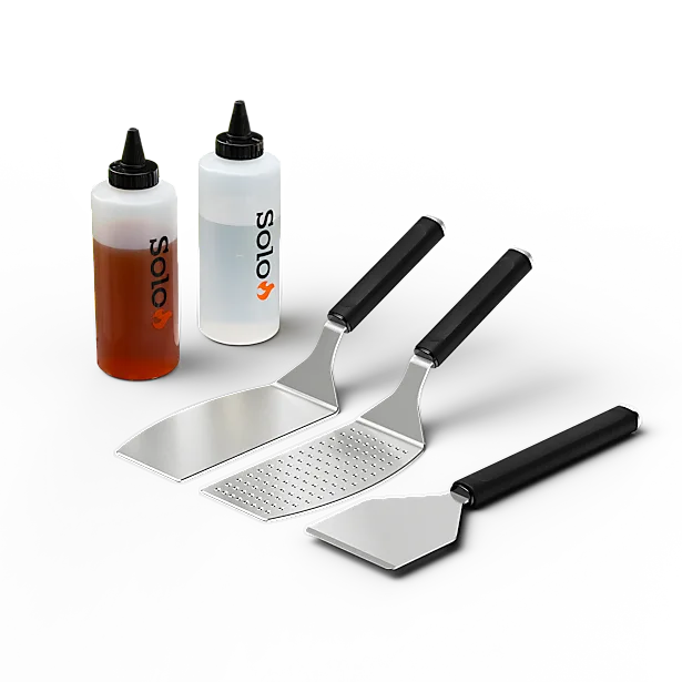 Steelfire Essentials Kit | Bottles, Spatulas, Scraper