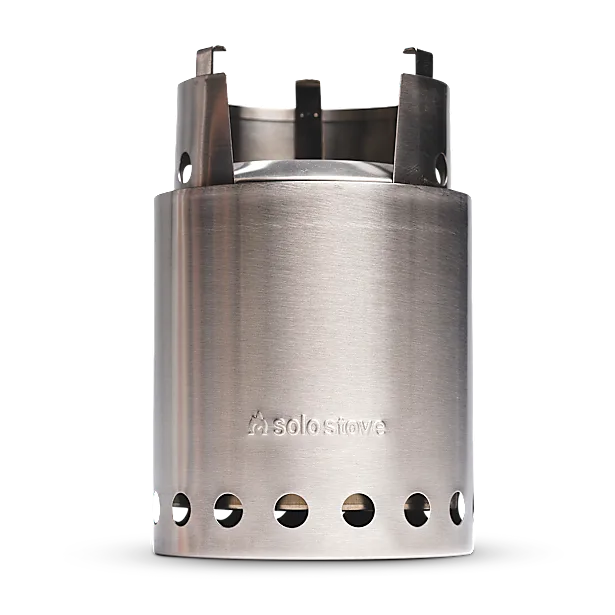 Stainless Camp Stove — Built for Two